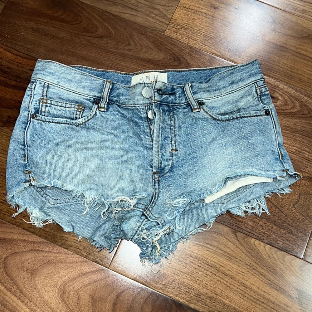 Free People Cutoff Shorts sz 24